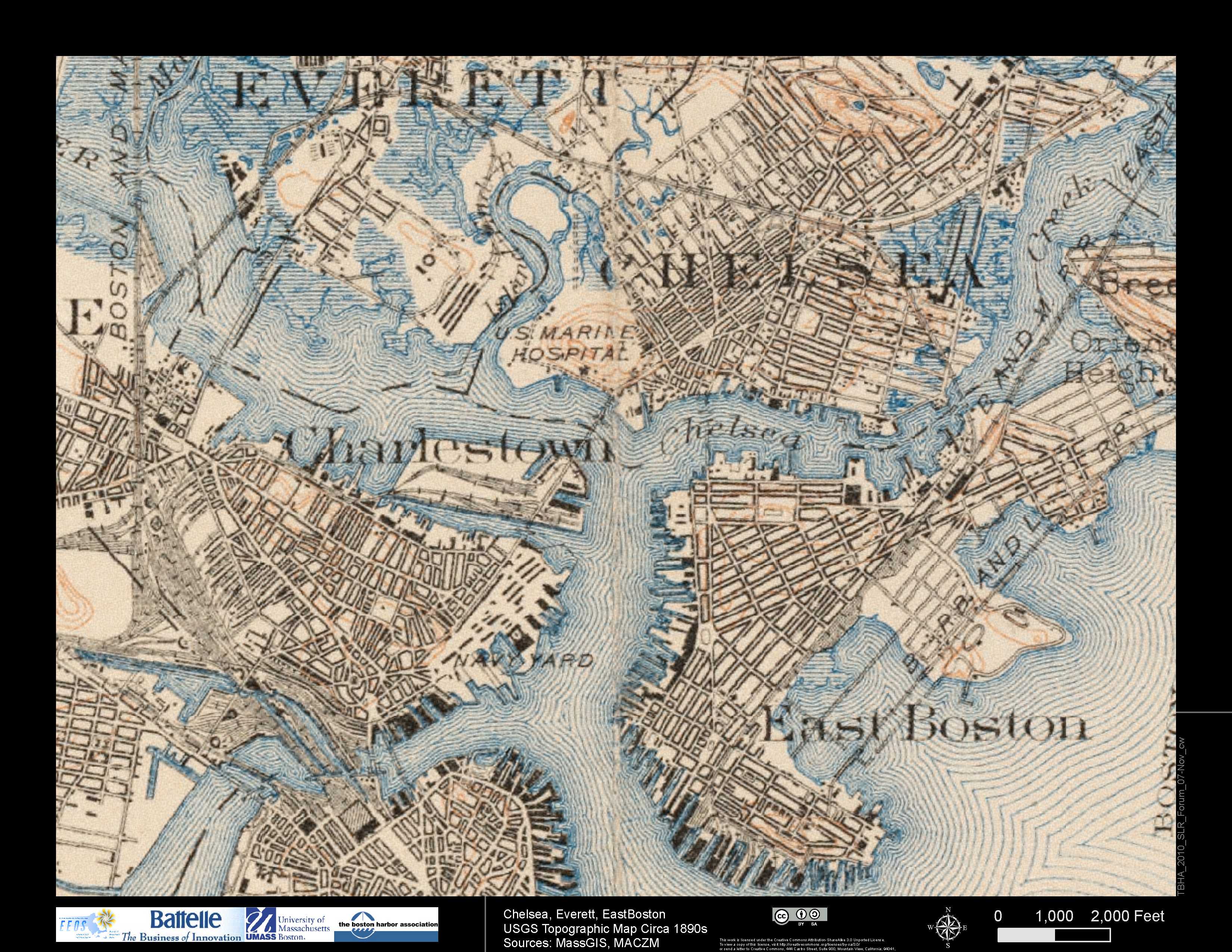 Flood Zone Map Boston Flood Maps - Boston Harbor Now