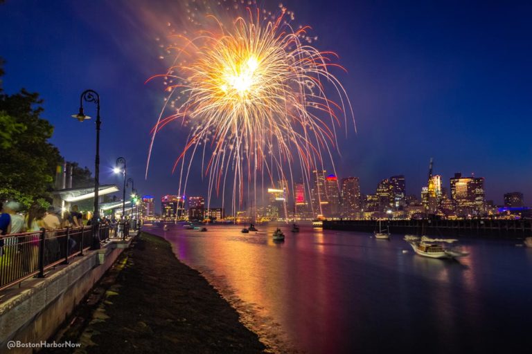 fireworks Boston Harbor Now
