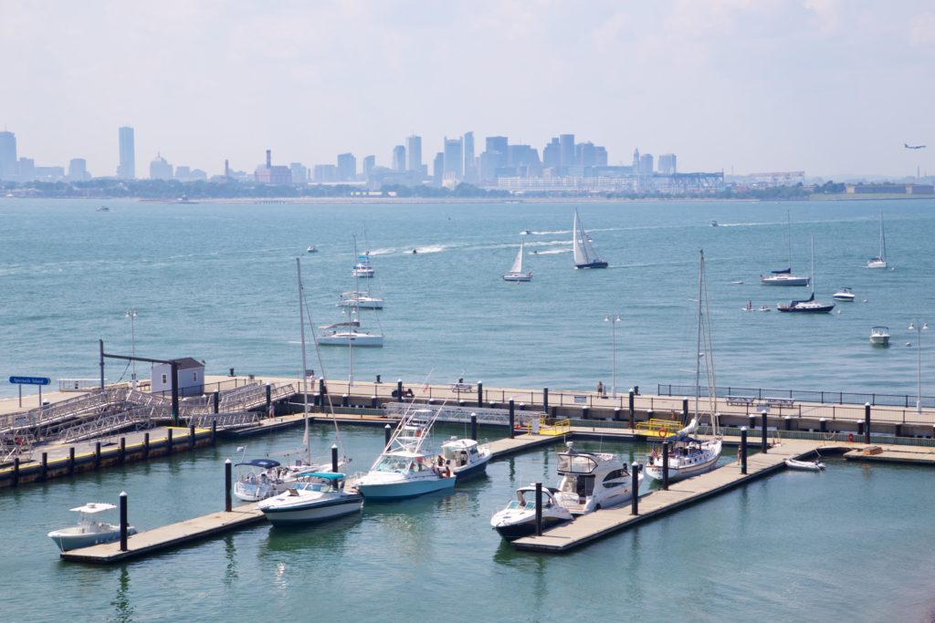 public moorings Spectacle Island