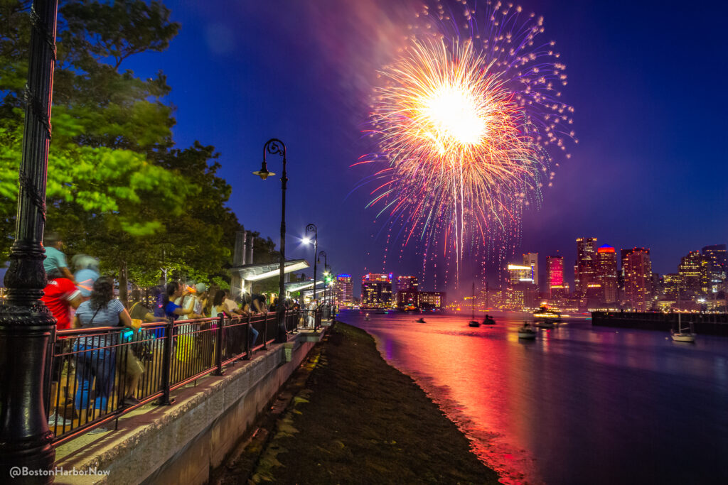 boston harbor fireworks cruise 2023