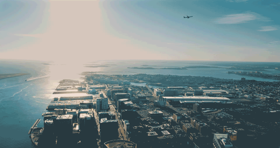 Animated visualization of waterfront visitation